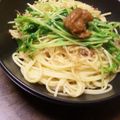 ヒマママ's cooksnap of when they made 冷蔵庫にあるもので✿あっさり梅パスタ。.