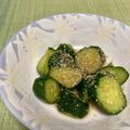 ビートルズ食堂's cooksnap of when they made 簡単☆もう一品やみつききゅうりのナムル♪.