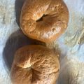 すみれのの's cooksnap of when they made くるみ入り黒糖ベーグル.