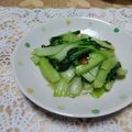 クックI7I5L1☆'s cooksnap of when they made 青梗菜と塩昆布のニンニク炒め.
