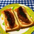 クックWZ3WQY☆'s cooksnap of when they made トマトでジューシー☆コロッケトースト.