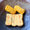 悠LOVE航's cooksnap of when they made しらすと人参の卵焼き.