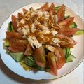 お山のエイ's cooksnap of when they made ささみの中華サラダ【脂質0.5g】.