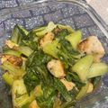 Faiza's cooksnap of when they made 簡単早い♪鶏胸肉とチンゲン菜のマヨ炒め.