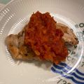 Lilysuke's cooksnap of when they made チキンソテー♡トマトガーリックソース.