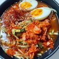 ponpocojp's cooksnap of when they made 簡単さっぱり！そうめんで作るキムチ冷麺.