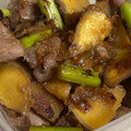 Minon's cooksnap of when they made さつまいもと豚のやみつき甘味噌炒め.