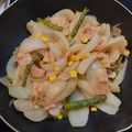 梨瀬かぁか's cooksnap of when they made 新玉ねぎとベーコンのバター醤油炒め.