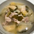harapeko22's cooksnap of when they made 簡単手羽元参鶏湯！圧力鍋でスープとろ〜り.