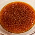 ころ's cooksnap of when they made いくらほぐし最速　塩漬け醤油漬け.