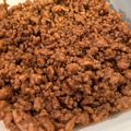 PLU☆'s cooksnap of when they made 汁なし担担麺の肉味噌.