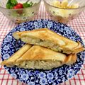 在宅勤務のおじさん's cooksnap of when they made ツナ＆チーズがとろけるホットサンド.