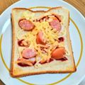 ＊なぁ＊'s cooksnap of when they made ピザ風なトースト.