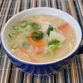 あーこ姐's cooksnap of when they made 酒屋さんおススメ☆簡単☆酒粕入り味噌汁.