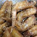 土日曜日料理長054's cooksnap of when they made メチャうま簡単♪ 手羽先の甘辛名古屋ダレ.
