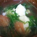 あーみねぇ's cooksnap of when they made 水菜とトマトのスープ★.