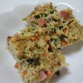 しんこんもんちゃん's cooksnap of when they made 生おからでケークサレ☆乳製品不使用☆.