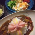 ゆい②'s cooksnap of when they made ﾌﾟﾚｾﾞﾝﾄ!ｼｰﾌｰﾄﾞCurry.