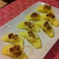 ひろむず's cooksnap of when they made 林檎のカマンベール胡桃ソースのせ.