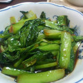 abecom's cooksnap of when they made ササッと簡単！青菜(小松菜)炒め.