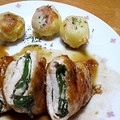さっくー's cooksnap of when they made 青じそチーズささみの照り焼き.