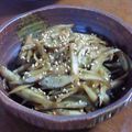 じゅん♪'s cooksnap of when they made 冷凍可★家のきんぴらごぼう★お弁当にも.