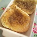 KuuRin's cooksnap of when they made きな粉が片付くトーストのお供.