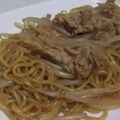 きらり流れ星's cooksnap of when they made 塩麹入りのもやし焼きそば、おいしい♪.