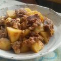 ななぐくん's cooksnap of when they made じゃがいもの豚肉和え.
