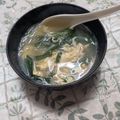 サクラちゃん大好き☆'s cooksnap of when they made 春雨＆にらたまのつるるんスープ.