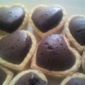 memgeg's cooksnap of when they made バレンタインに簡単チョコレートケーキ.
