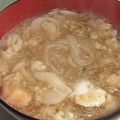 きらり流れ星's cooksnap of when they made 春雨のかき玉汁.
