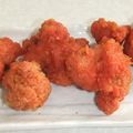 きらり流れ星's cooksnap of when they made ☆お弁当おかず☆キムチ風味のから揚げ.