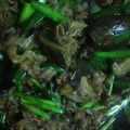 まるる05's cooksnap of when they made ピリ辛！！なすと牛肉の炒めもの.