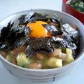 ツノたん's cooksnap of when they made アボカド納豆丼.
