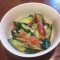 しのはきょろきょろ's cooksnap of when they made キュウリとみょうがのごま塩和え.
