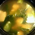 主婦１年目's cooksnap of when they made 豆腐とチンゲンサイのとろ～りスープ.