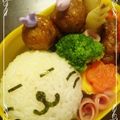 hisajima's cooksnap of when they made 簡単キャラ弁☆眠る？！ゴマちゃん.