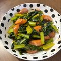 こはるママ♡'s cooksnap of when they made お弁当に✿ウインナーと小松菜のケチャ炒め.
