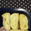 3姉妹ちゃんママ's cooksnap of when they made 油を使わないでできる　ダシ巻き卵.