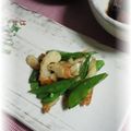 ＴＯＭＯＷＡＴ's cooksnap of when they made 絹さやとちくわのバター醤油炒め.
