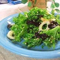 1630412's cooksnap of when they made わさび菜とささみの海苔サラダ.