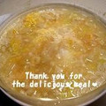 プンプン庵's cooksnap of when they made たまごのおかゆ♪.