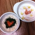 ｔｅａｒ's cooksnap of when they made バレンタインに♡ハート三色丼♡ ♡ ♡.