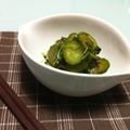 ＊とみこ＊'s cooksnap of when they made **ｷｭｳﾘとﾜｶﾒの和え物**.
