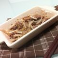 ＊とみこ＊'s cooksnap of when they made 牛肉のモヤシ炒め～柚子コショウ風味.