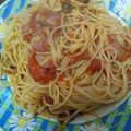 ゆっと◎'s cooksnap of when they made ベーコンとしめじのトマトソースパスタ.