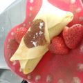 ◇夕樹◇'s cooksnap of when they made チョコムースクレープ☆バレンタイン.
