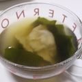 とっちゃん♪'s cooksnap of when they made 家にあるもので●手作りスープ水餃子●.