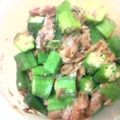 ドラえもん？'s cooksnap of when they made おくらの梅肉和え.